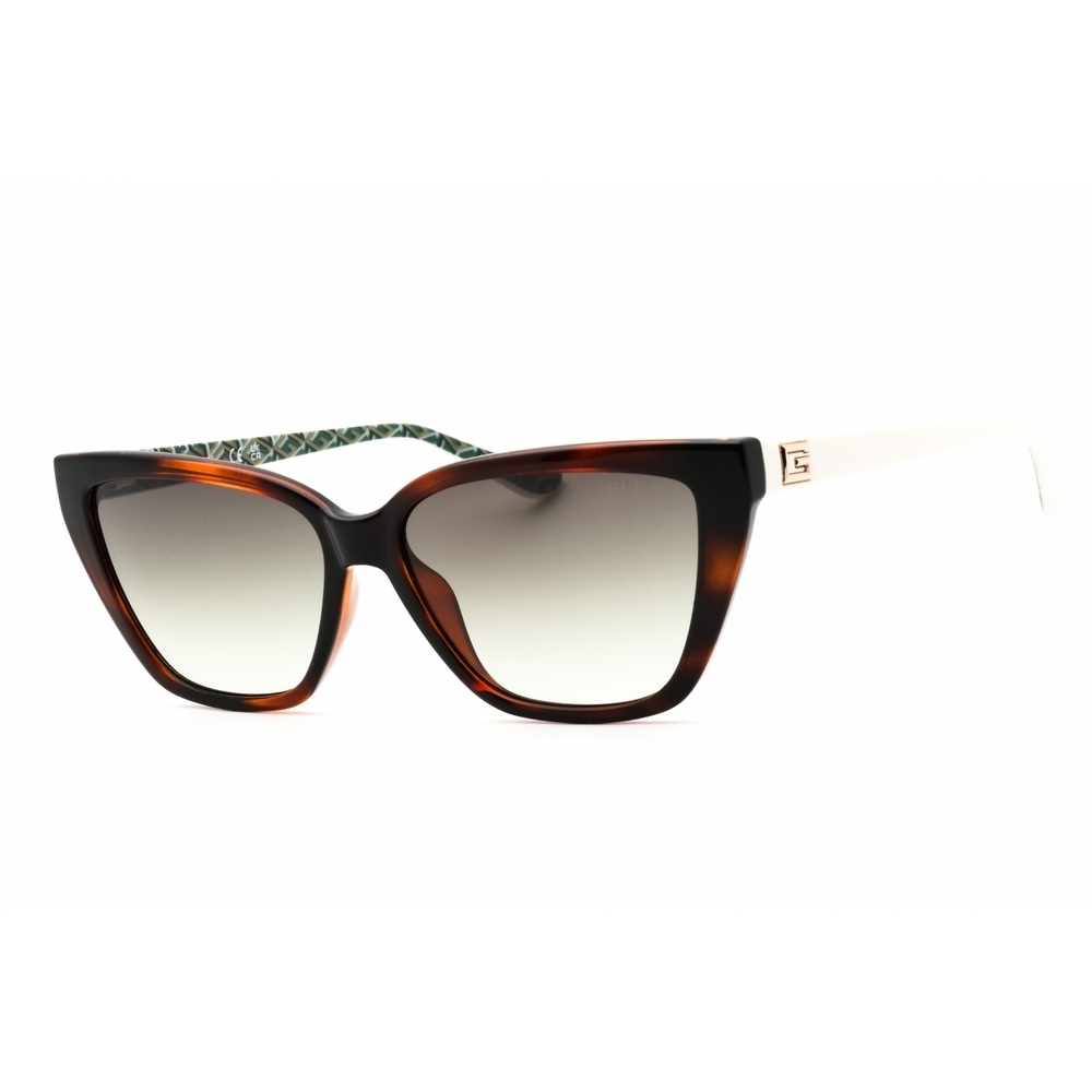 NWT Guess GU7919-52P Dark Havana Cat Eye 58mm Sunglasses